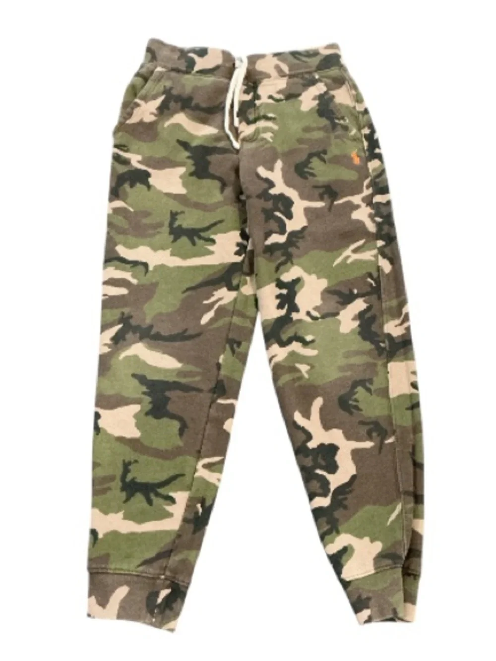 Authentic Polo Ralph Lauren signature designer boys camouflage sweatsuit set M